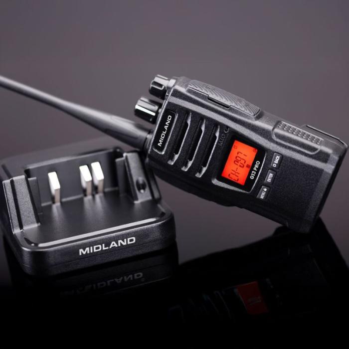 MIDLAND - MIDLAND Walkie Talkie G13 Pro Svart
