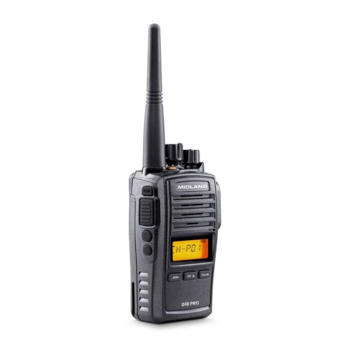 MIDLAND - MIDLAND Walkie Talkie G18 Pro Svart