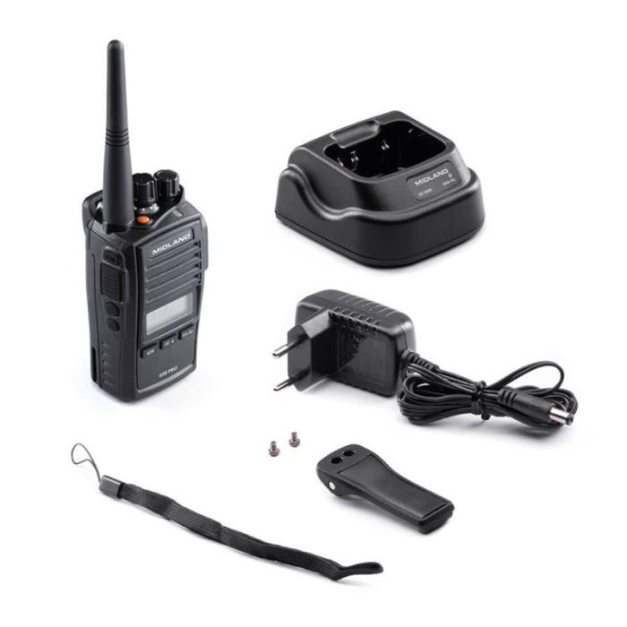 MIDLAND - MIDLAND Walkie Talkie G18 Pro Svart