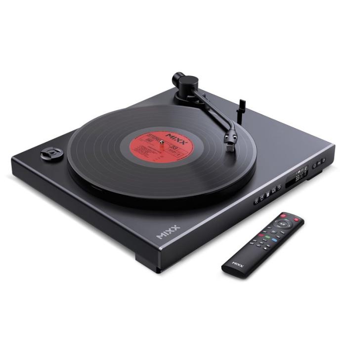 MIXX - MIXX Vinyl- och CD-Spelare Analog Plus 2-in-1 Svart