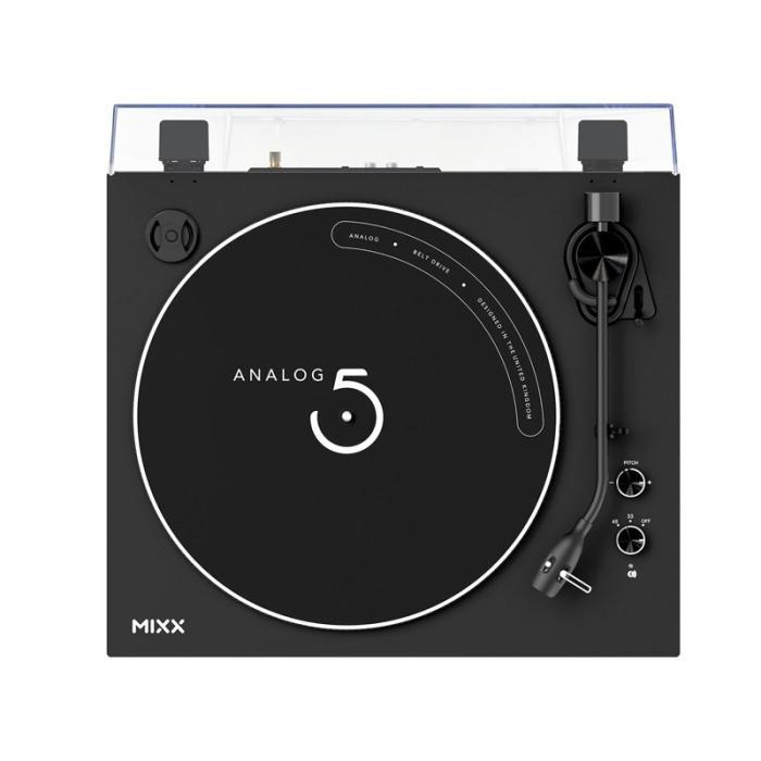 MIXX - MIXX Vinylskivspelare Analog 5 Stereo Svart