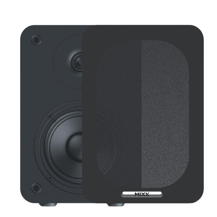 MIXX - MIXX Vinylskivspelare System 5 Stereo Inkl Högtalare Svart