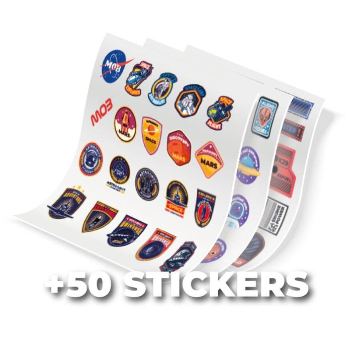 MOB - MOB Högtalare Cosmo Bubbly Trådlös Med Klistermärken