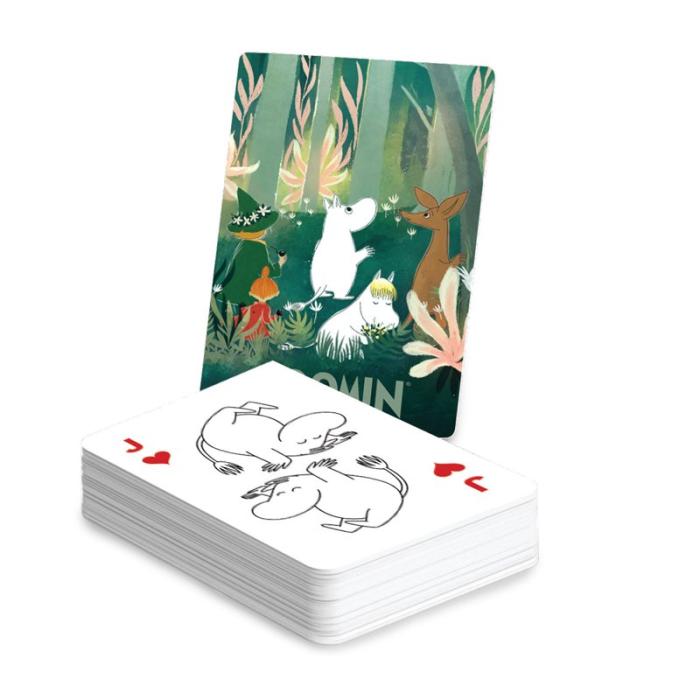 MOOMIN - MOOMIN Kortspel Classic Card Games - Forest