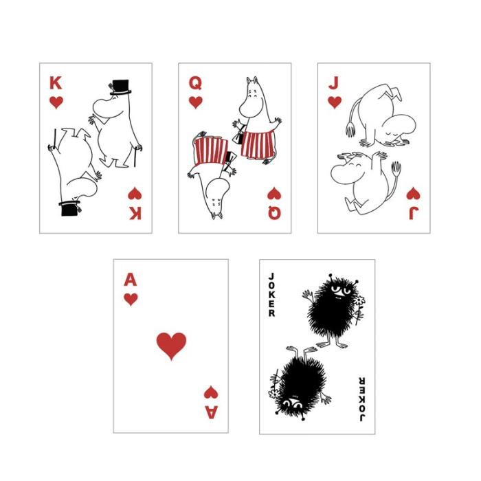 MOOMIN - MOOMIN Kortspel Classic Card Games - Forest