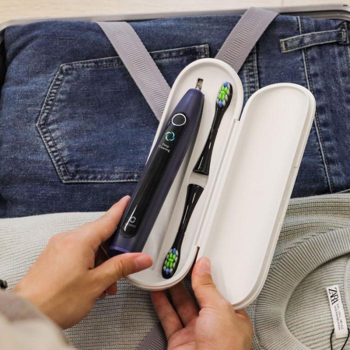 OCLEAN - OCLEAN Elektrisk Tandborste X Lite S Duo Set Mörkblå+Grå