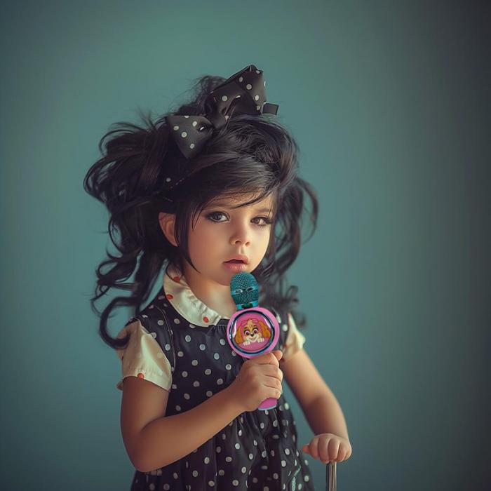 PAW PATROL - PAW PATROL Skye Karaoke Mikrofon PopSing med LED