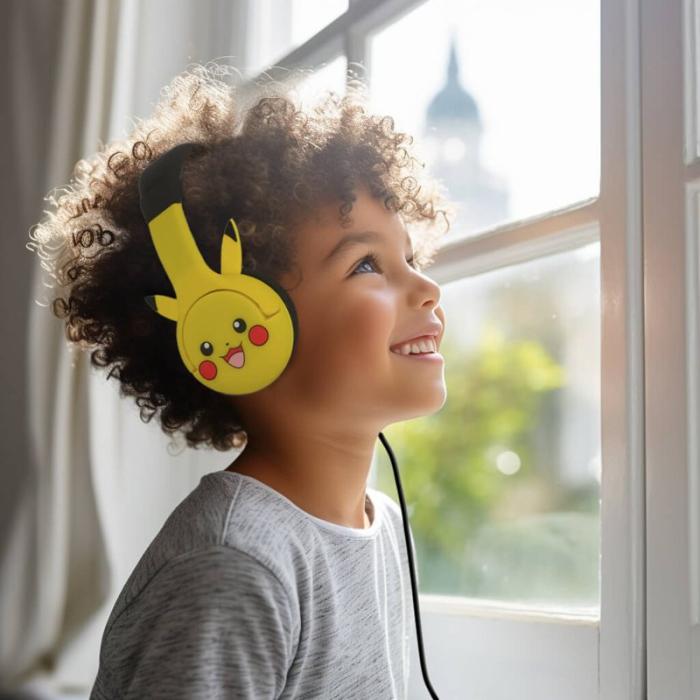 POKEMON - POKEMON Hörlur POKEMON Med Öron On-Ear 85dB Trådbunden