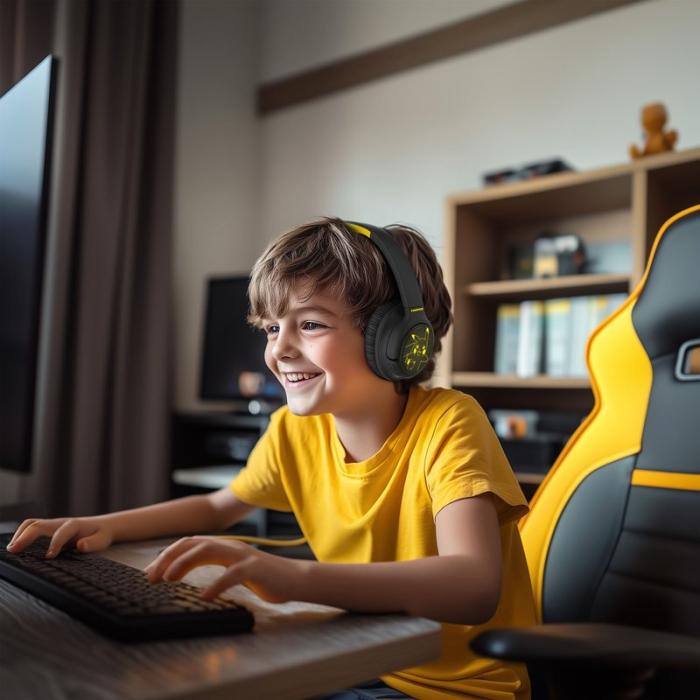 POKEMON - POKEMON Hörlurar Pikachu Over-Ear Trådlös LED Ljus Ljuddelning