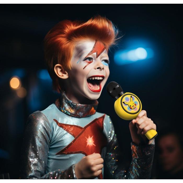 POKEMON - POKEMON Karaokemikrofon Pikachu PopSing LED