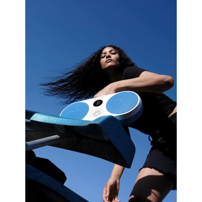 POLAROID - POLAROID P3 Högtalare Blå & Vit