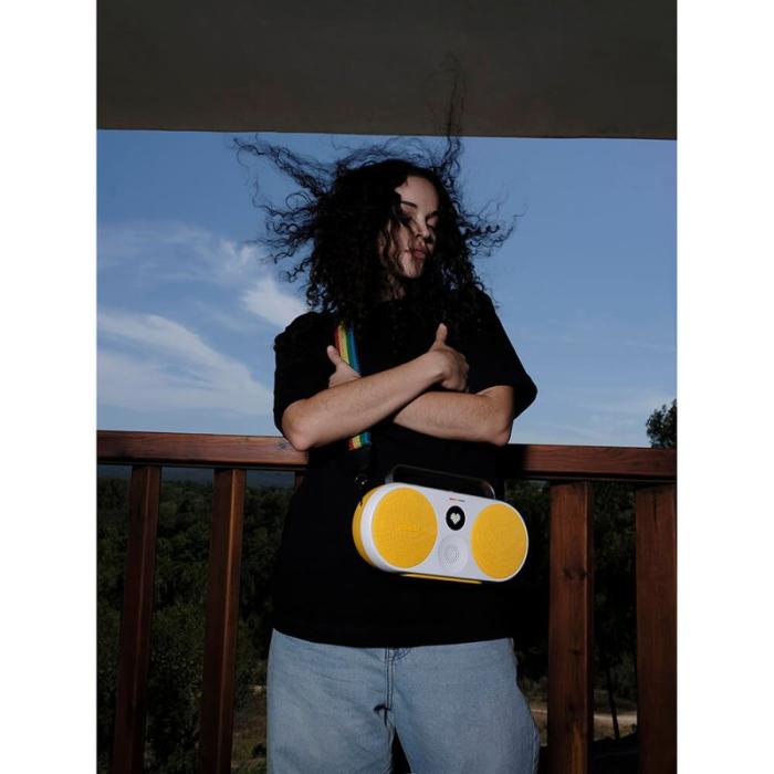 POLAROID - POLAROID P3 Högtalare Gul & Vit