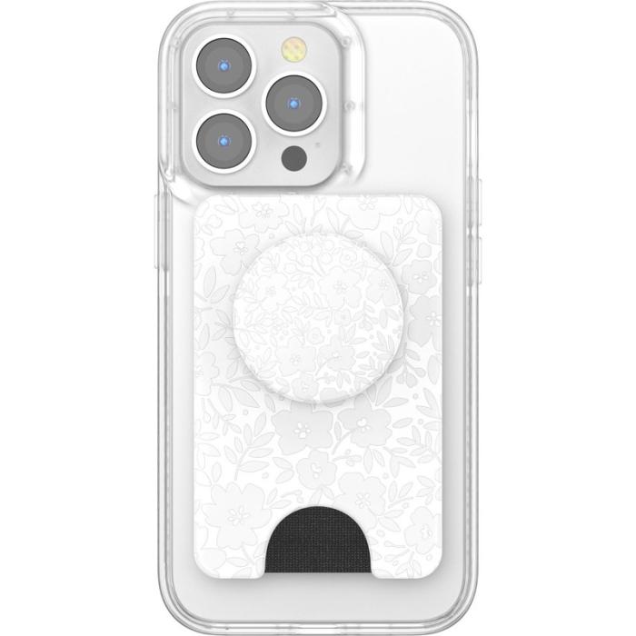 PopSockets - POPSOCKETS Plånbok Popwallet för Magsafe Blanc Fresh