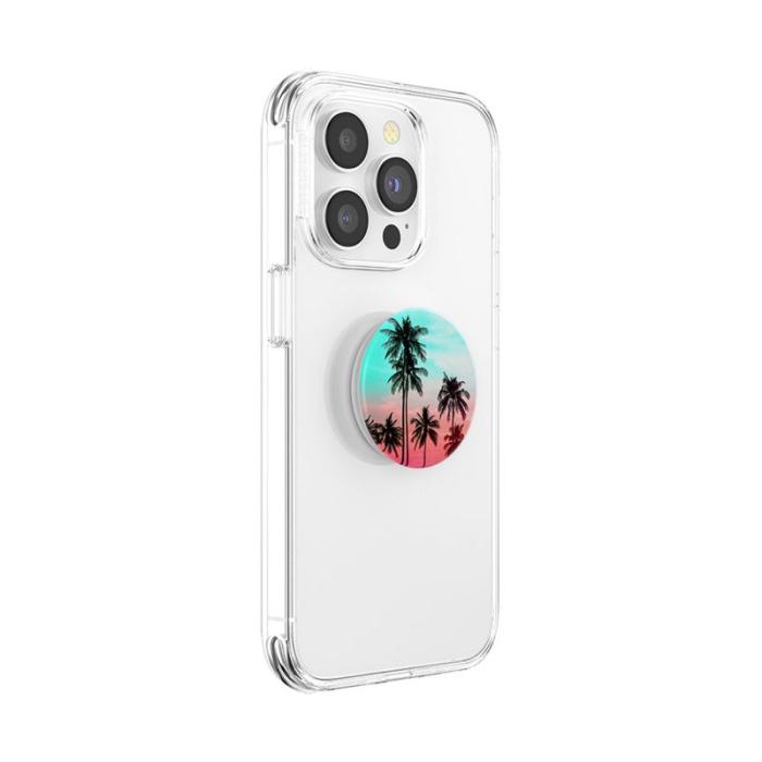 PopSockets - POPSOCKETS Tropical Sunset Avtagbart Grip med Ställfunktion