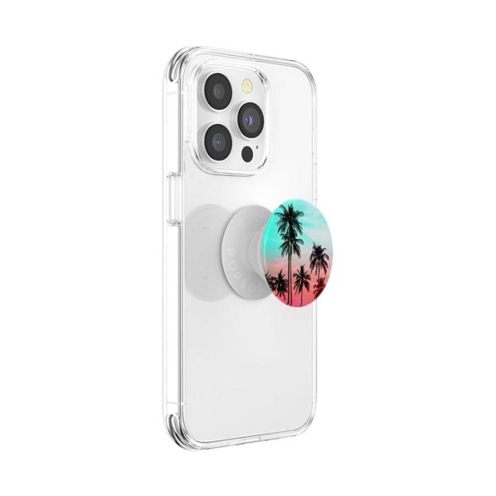 PopSockets - POPSOCKETS Tropical Sunset Avtagbart Grip med Ställfunktion