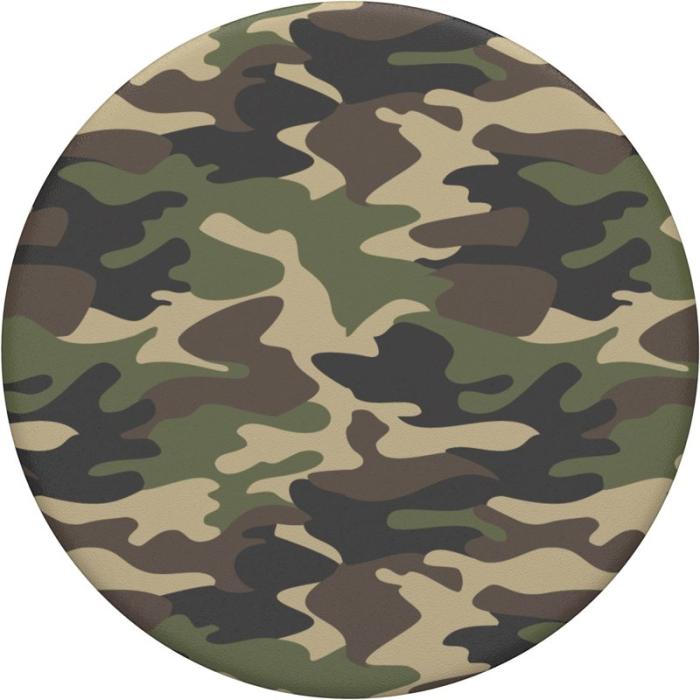 PopSockets - POPSOCKETS Woodland Camo Avtagbart Grip med Ställfunktion