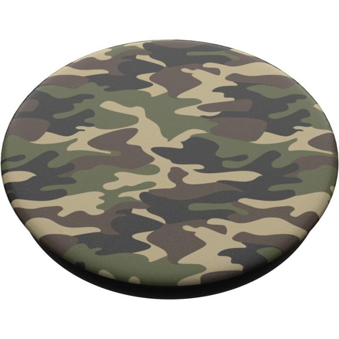 PopSockets - POPSOCKETS Woodland Camo Avtagbart Grip med Ställfunktion