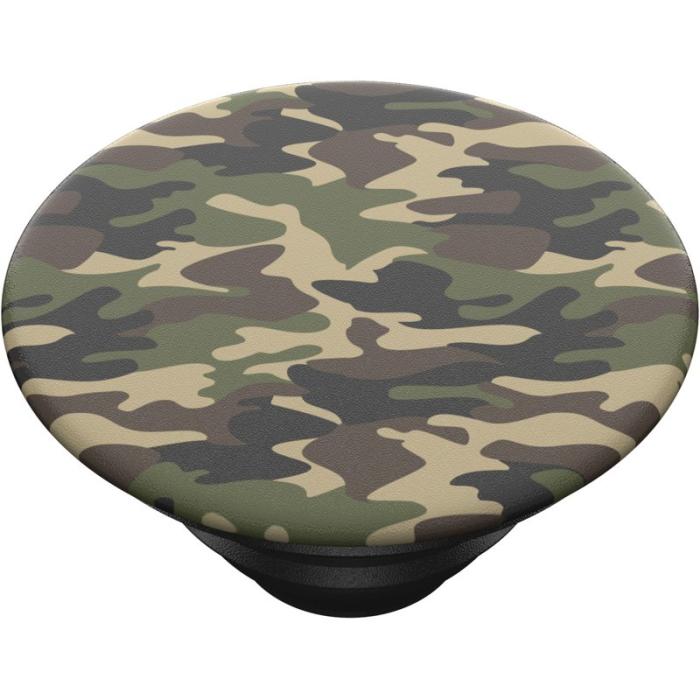 PopSockets - POPSOCKETS Woodland Camo Avtagbart Grip med Ställfunktion