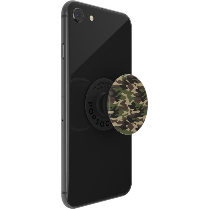 PopSockets - POPSOCKETS Woodland Camo Avtagbart Grip med Ställfunktion