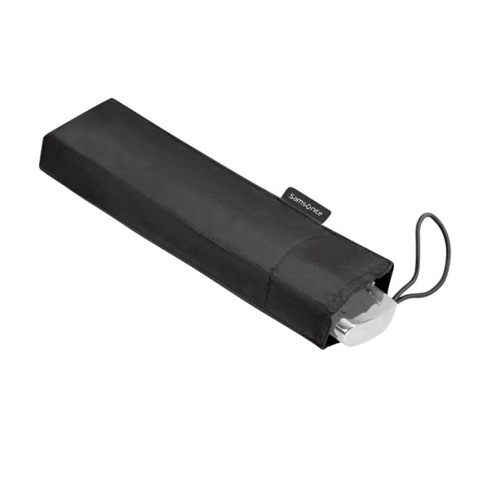 Samsonite - SAMSONITE Paraply Rain Pro Manual Flat Svart