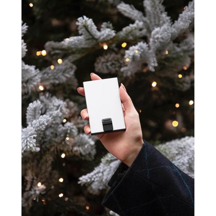 Samsonite - SAMSONITE Plånbok ALUFIT RFID Card Case Slide Alu Silver