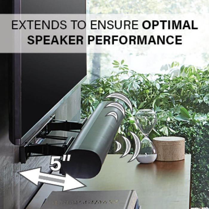 Sanus - SANUS Väggfäste för Sonos Arc Soundbar Svart