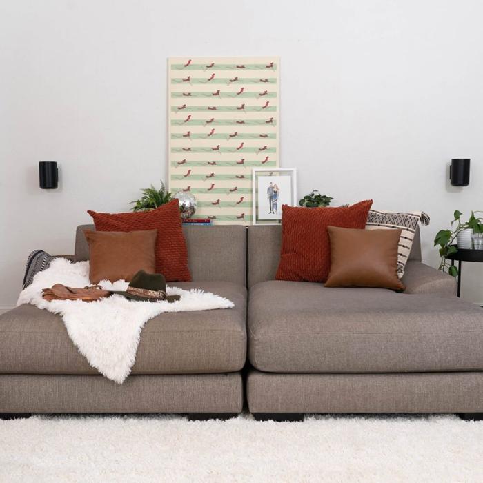 Sanus - SANUS Väggfäste för Sonos Era100 svart enkel