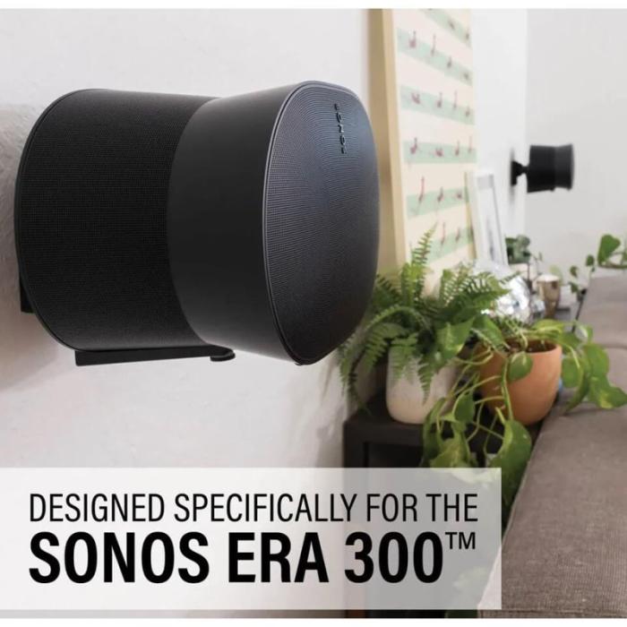 Sanus - SANUS Väggfäste för Sonos Era 300 Svart Par