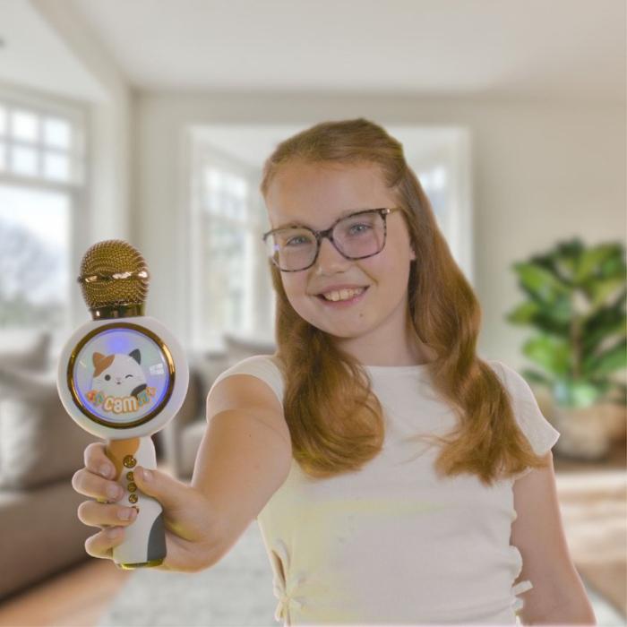 SQUISH - SQUISH Karaokemikrofon Popsing med LED Cameron