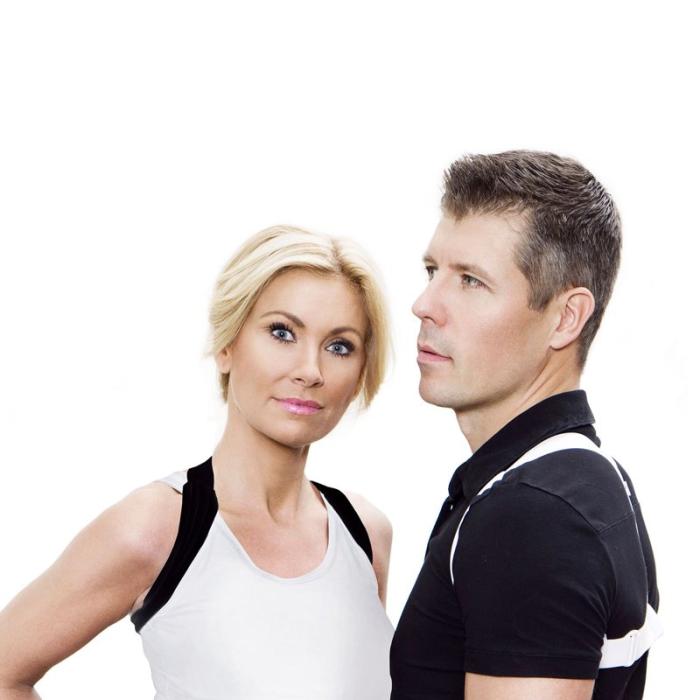 SWEPOSTURE - SWEPOSTURE Classic Hållningsband Svart M-L