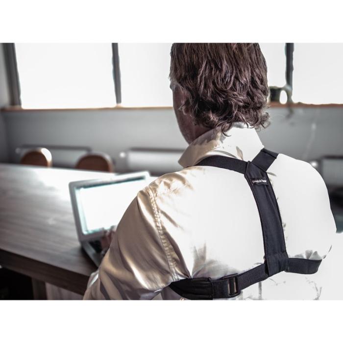 SWEPOSTURE - SWEPOSTURE Flexi Hållningsband Svart XXL