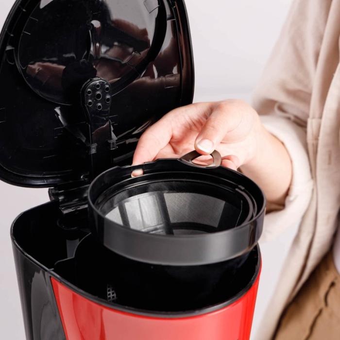 Taurus - TAURUS Kaffebryggare Verona Vintage Röd