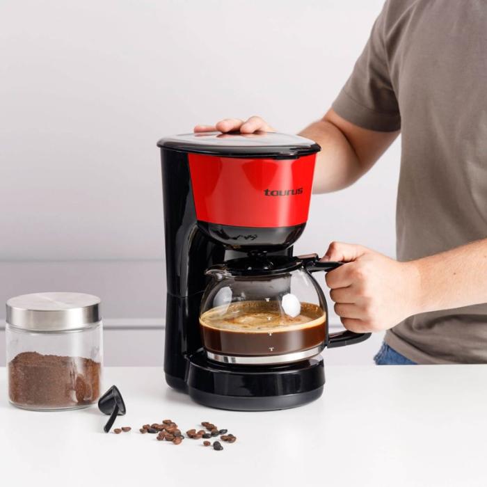 Taurus - TAURUS Kaffebryggare Verona Vintage Röd