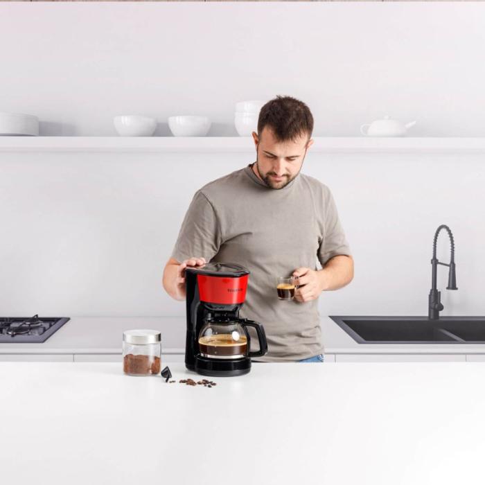 Taurus - TAURUS Kaffebryggare Verona Vintage Röd