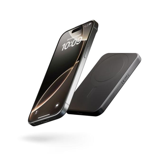 ZENS - ZENS Powerbank Pro 1 Slim 5.000 mAh Svart