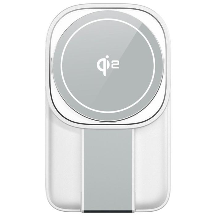 OEM - Magnetisk Trådlös Laddare 3-i-1 15W Snabbladdning - Vit