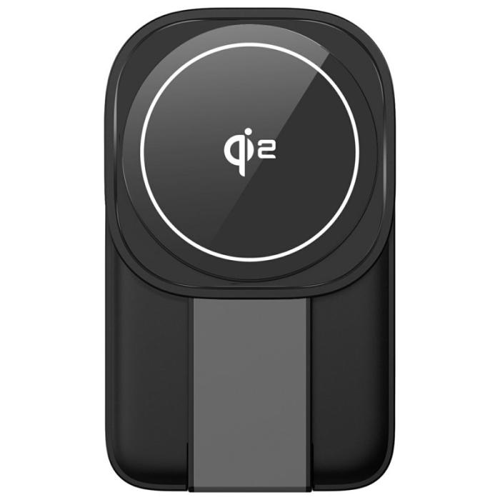 OEM - Magnetisk Trådlös Laddare 3-i-1 Fällbar 15W Snabbladdning Svart