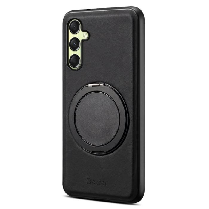 DENIOR - DENIOR A14 Samsung Galaxy A16 5G Fodral Läder PC TPU Svart