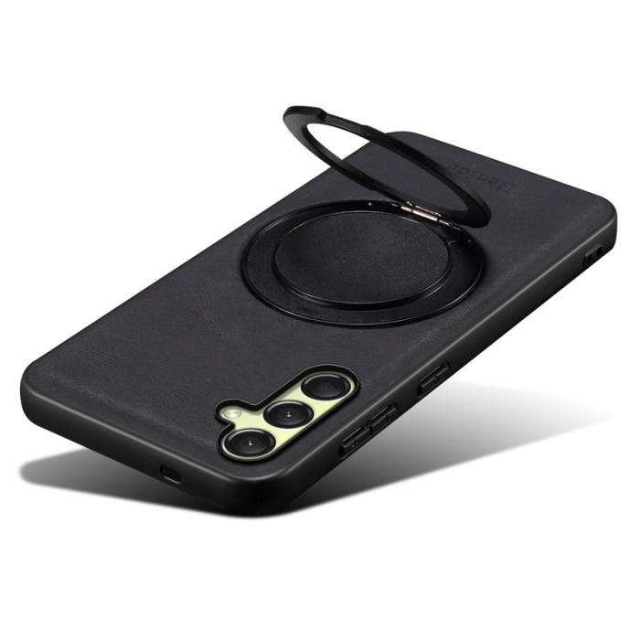 DENIOR - DENIOR A14 Samsung Galaxy A16 5G Fodral Läder PC TPU Svart