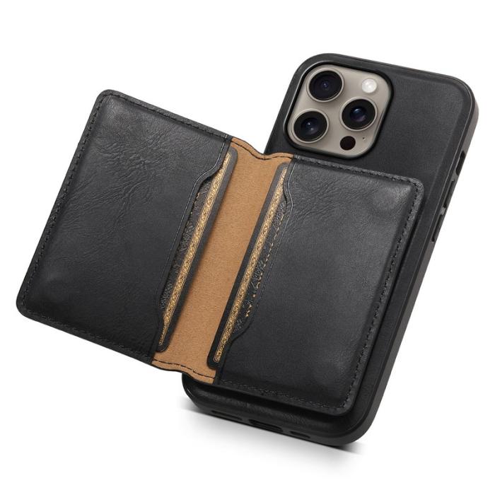 DENIOR - DENIOR D12 iPhone 16 Pro Max Fodral Hybrid TPU+PC - Svart