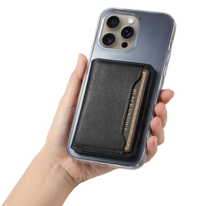 DENIOR - DENIOR D12 iPhone 16 Pro Max Fodral Hybrid TPU+PC - Svart