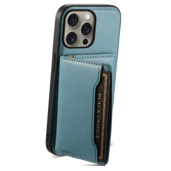 DENIOR - DENIOR D12 iPhone 16 Pro Max Fodral Hybrid TPU+PC Blå