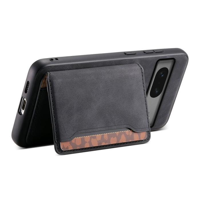 DENIOR - DENIOR D13 Google Pixel 7 5G Fodral Magnetiskt Läder Svart