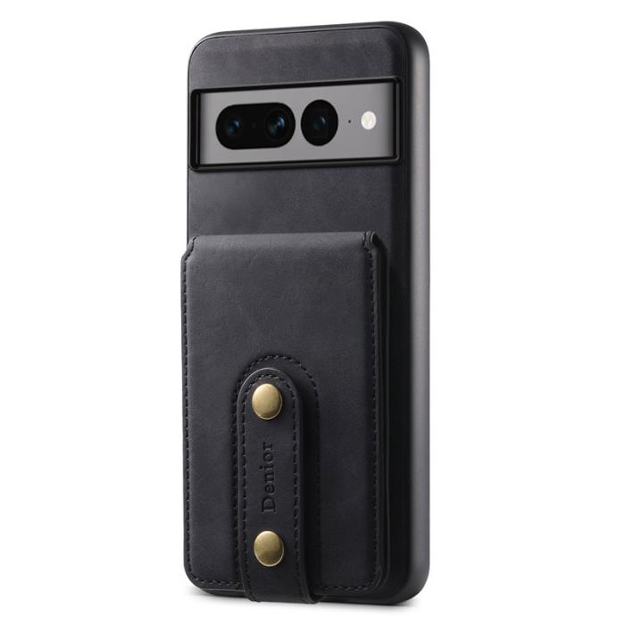 DENIOR - DENIOR D14 Google Pixel 7 Pro 5G Fodral PU+PC+TPU Svart