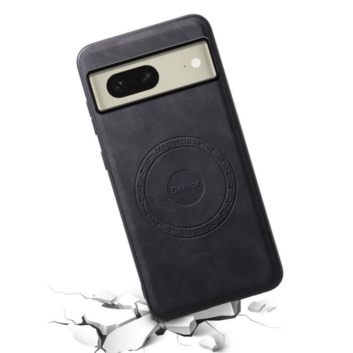 DENIOR - DENIOR D14 Google Pixel 8 Fodral 2 i 1 Avtagbar PU+PC+TPU Svart