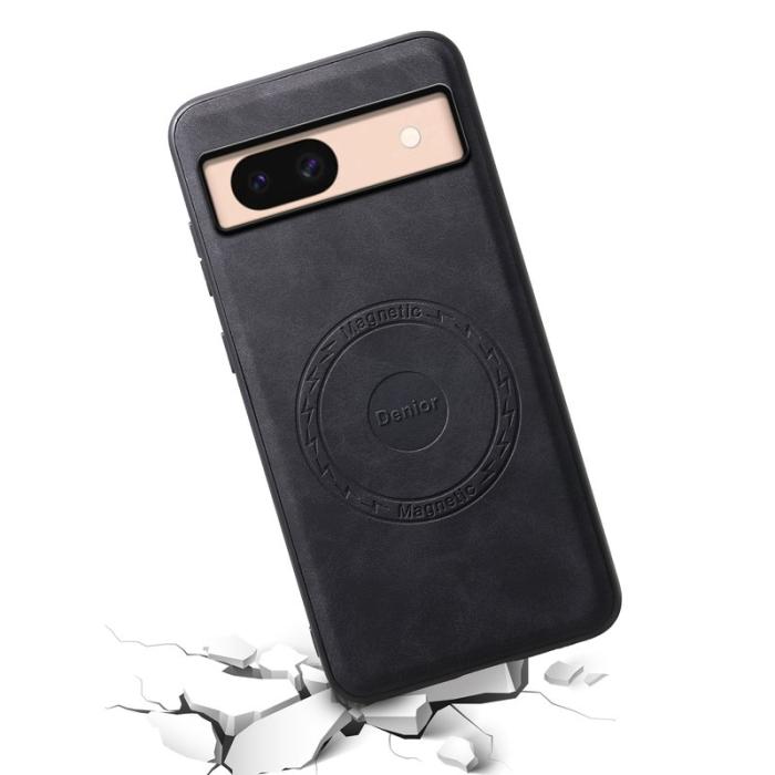 DENIOR - DENIOR D14 Google Pixel 8a Ställfodral i svart Konstläder
