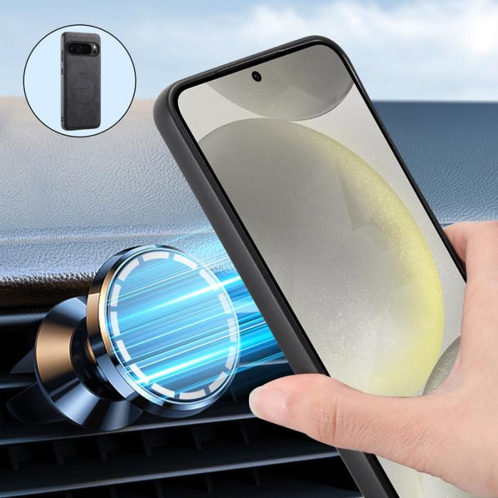 DENIOR - DENIOR D14 Google Pixel 9 Pro Magnetfodral PC+TPU - Svart