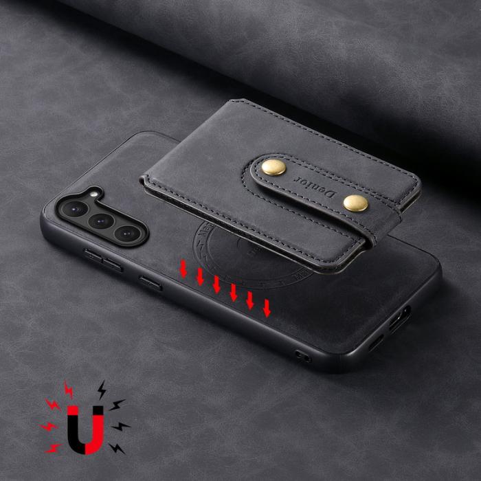 DENIOR - DENIOR D14 Samsung Galaxy S23 Fodral Hybrid Svart