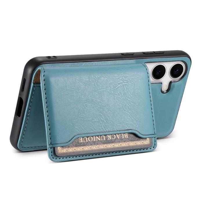 DENIOR - DENIOR Samsung Galaxy S24 Plus Fodral Magnetiskt Skydd Blå