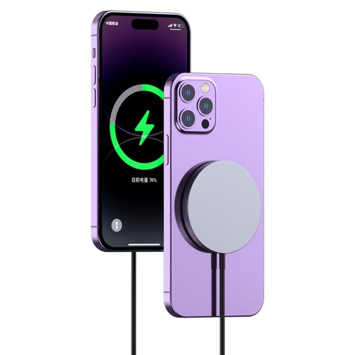 OEM - DUDAO A12XS Aluminiumlegering 15W Magnetisk Trådlös Laddare för iPhone